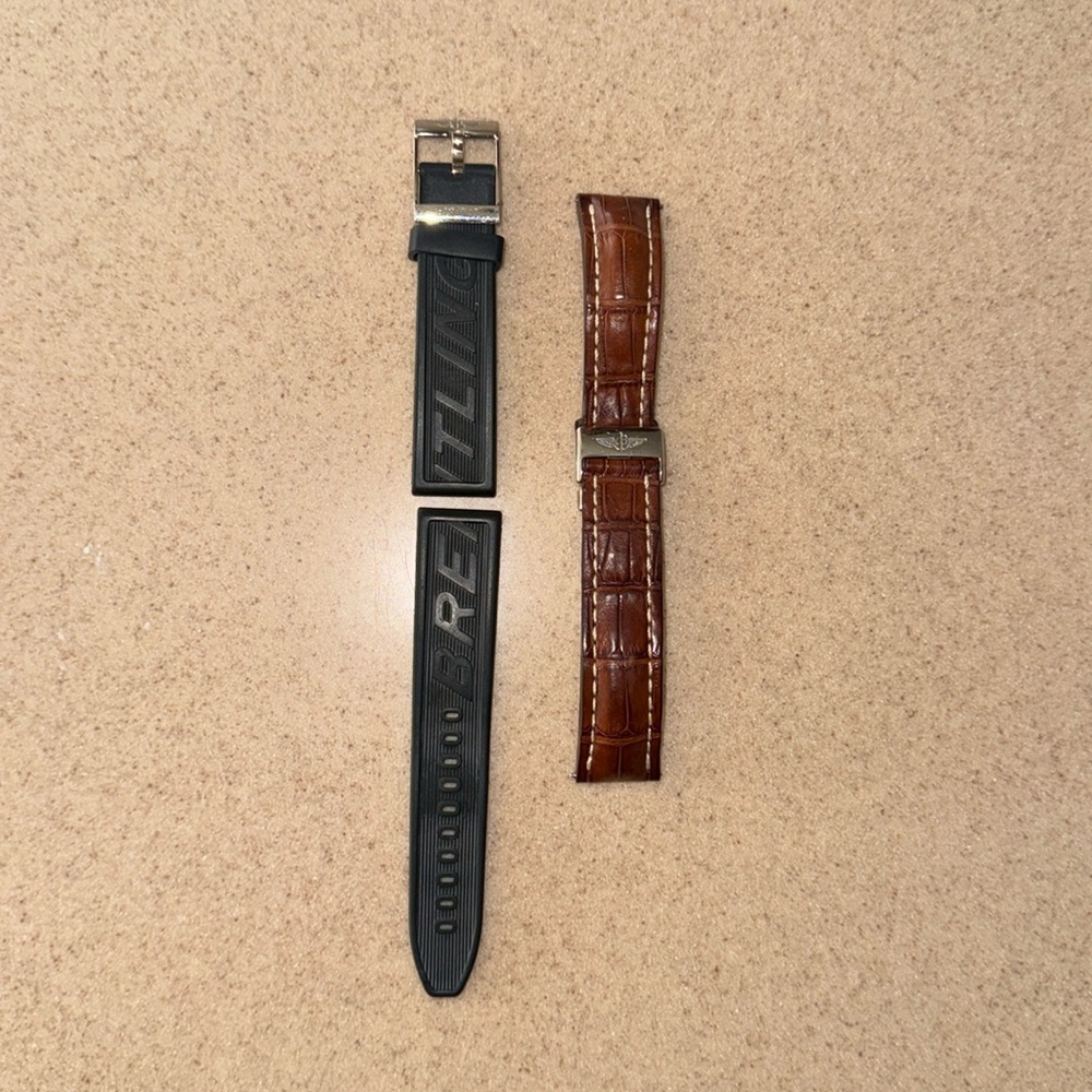 COPY - 2 Breitling watch bands.